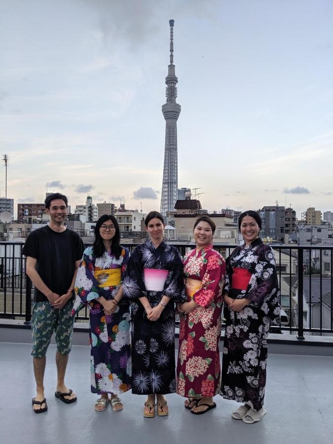 Plat Hostel Keikyu Asakusa Karin Tóquio Exterior foto